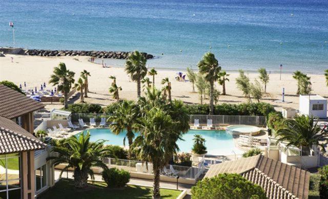Port Frejus Cap Hermes Vue Mer Et Port Pieds Dans L'Eau Piscine Pkg Eksteriør billede